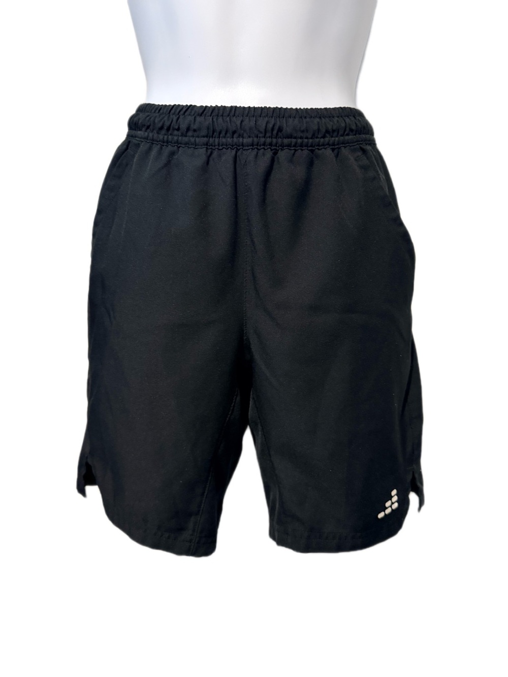 BCG Black Boys Athletic Shorts with Elastic Waist